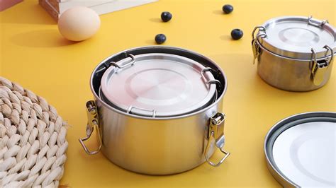 china stainless steel round lunch box quotes|Stainless Steel Round Lunch Box Maker in China .